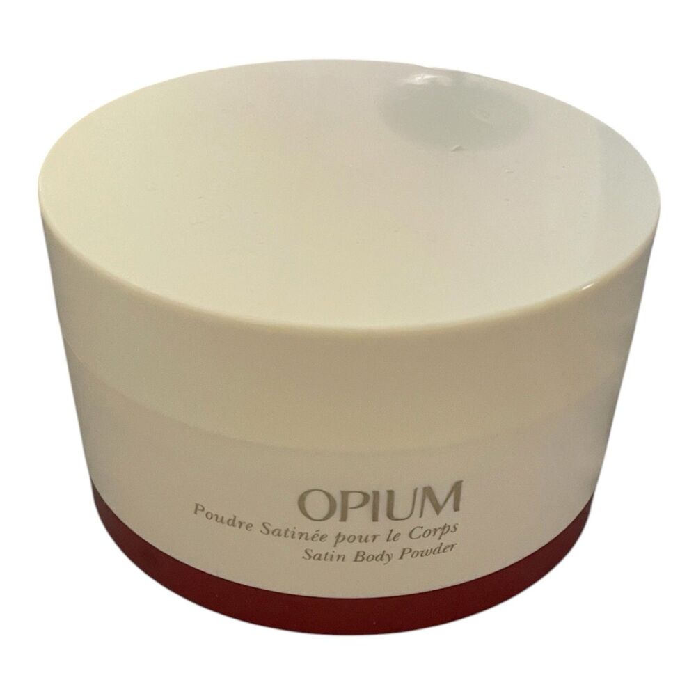 YSL Opium Body Powder 5.2 oz. Open Box FULL Discontinued